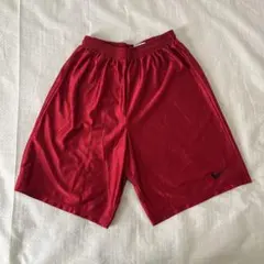 USA製90〜00 NIKE ナイキ 刺繍スウォッシュ　ショートパンツ　バスパン