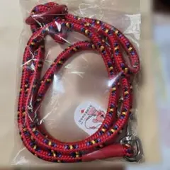 赤い犬用リード 140cm 耐荷重30kgのサムネイル