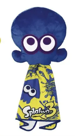 スプラトゥーン3 一番くじA賞 タコクッション＆ブランケット