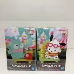 【未開封】サンリオなかよしメモリーズvol.1 ハンギョドン＆ポチャッコベンチ