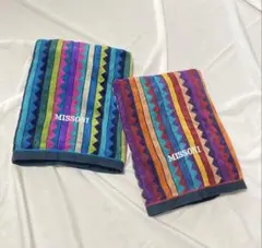〈未使用品〉MISSONIバスタオル2枚セットのサムネイル