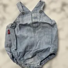 ヒスミニ.デニムサロペット
