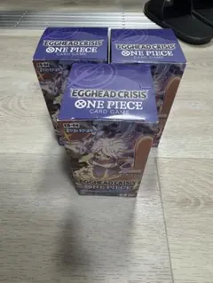 ワンピースカードゲーム エッグヘッドクライシス 3BOX テープカット