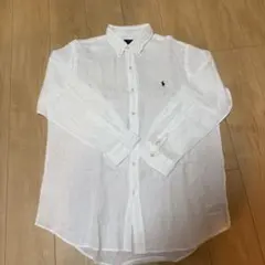 POLO RALPH LAUREN クラシック フィット リネン シャツ L
