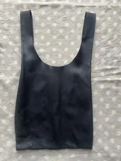 【本日値下げ】BAGGU バグー　レザーエコバッグのサムネイル