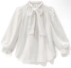 GRL 2Wayボウタイバンドカラーブラウス[tu407]