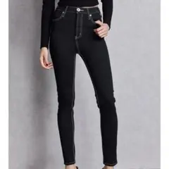 ハイウエスト デニム