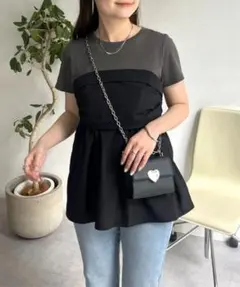 ビスチェドッキングペプラムTシャツ　prose verse プロズヴェールのサムネイル