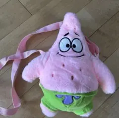 スポンジボブ パトリック ぬいぐるみ ショルダーバッグ ポーチ