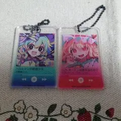 東方Project ダイソー 音楽プレイヤー風アクリルキーホルダー