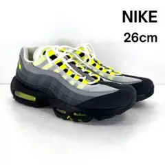 【NIKE】ナイキ（26cm） AIR MAX 95 OG イエロー 美品