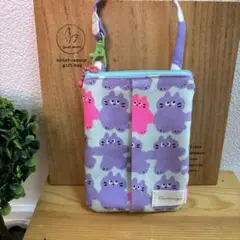 すぐに取り出せるポケットティッシュポーチ　ハンドメイド