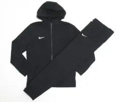 150 黒 ブラック ナイキ スウェット パーカー パンツ セットアップ