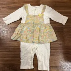 SENSE OF WONDER フラワープリントロンパース 70cm