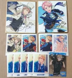 あんスタ 鳴上嵐 ぱしゃこれ 箔押し 色紙