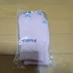 パンダ顔デザイン ピンク手袋 未使用