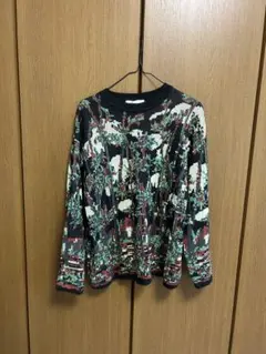 GU×beautifulpeople Mサイズ　グラフィックニットプルオーバー