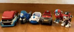 パウ・パトロール 車両とフィギュア２個セット