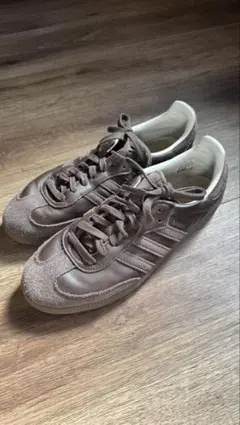 adidas SAMBA ブラウン スエード スニーカー 28.0cm