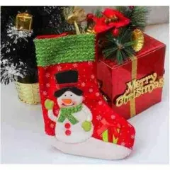 クリスマス 靴下 ブーツ クリスマスツリー飾り スノーマン サンタクロース
