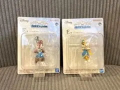 一番くじ Disney E賞 ミニフィギュアチャーム　チップ・クラリス セット