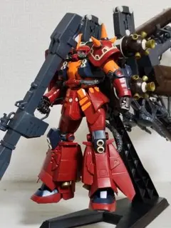 ガンプラ RG ガンダム RX-78-2 塗装完成品(シャア専用カラー) - メルカリ
