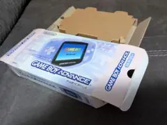 【空箱のみ本体なし】ゲームボーイアドバンス ミルキーブルー