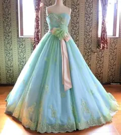 アイクリア高級ウエディングドレス3号5号7号小さいサイズカラードレス