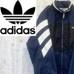 adidas ナイロンジャケット 仲野太賀着用 ヴィンテージ 90s 仲野太賀着用 アディダス ナイロンジャケット コントが始まる90s