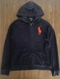 90s Polo Ralph Lauren ビッグポニー ジップアップパーカー