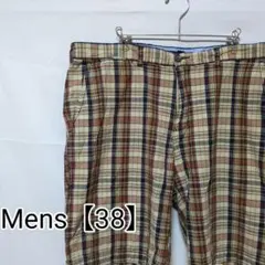 N116【US輸入】トミーヒルフィガー　ショートパンツ【メンズ38】チェック