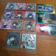 呪術廻戦　カード　ステッカー　15枚セット