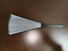 中啓　扇　鈍色・グレー