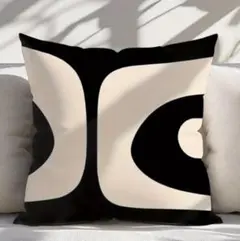 2枚Set　モダン幾何学模様クッションカバー