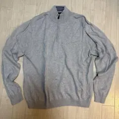 Brooks Brothers ハーフジップセーター グレー XLのサムネイル