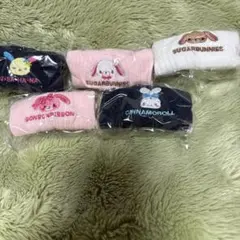 サンリオ　ソックス風ペットボトルカバー　セット　ガチャガチャ