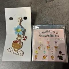 ハローキティ　ファスナーチャームコレクション　日焼け　ハイビスカス