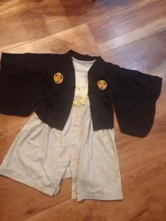 紋付袴 風 ロンパース 80cm