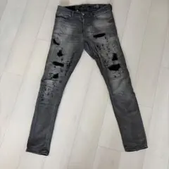 DIESEL TEPPHAR ダメージ加工 デニムパンツ W27のサムネイル
