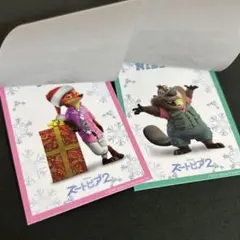 【新品】ズートピア2⭐︎クリスマスカード