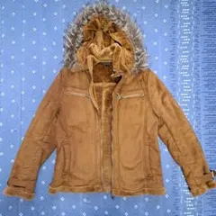 メンズ　アウター　ジャケット　コート　ボア　冬　L