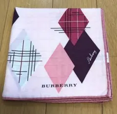 BURBERRY ダイヤモンドパターン スカーフ