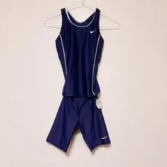 31【新品】ナイキ スクール水着 140cm 女の子 セパレート ホワイト