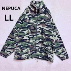 NEPUCA（ネプカ）カモフラージュ フリースジャケット メンズ　LLサイズのサムネイル