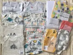 【新品未使用】ムーミン ベビー服12点 ブランケット1枚 まとめ売り