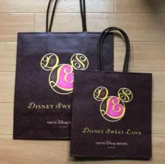 ディズニースウィートラブ　ショッパー　大小各3枚セット(計6枚)