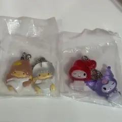 サンリオキャラクターズなかよしドロップチャーム　マイメロ　クロミ　キキララ