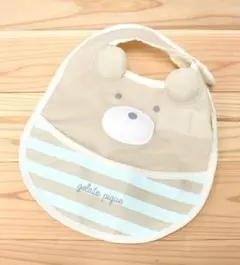 Gelato pique アニマル お食事エプロン ジェラートピケ クマ