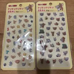 トムとジェリー　ぷくぷくシール　2シート