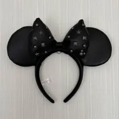 ミニー レザースタッズ カチューシャ